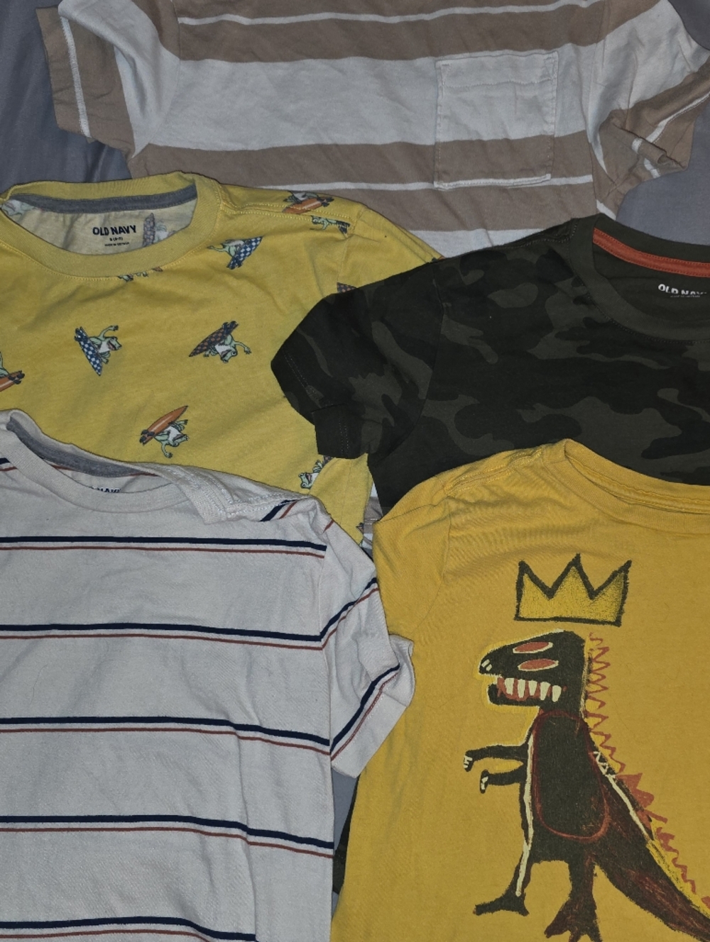 5 Pack Boys Graphic T-Shirts Size 6/7